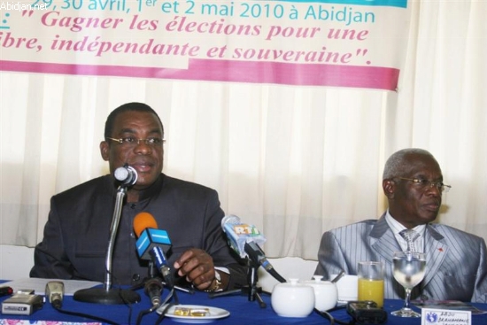 Lancement de la fête de la liberté, hier : Affi N`Guessan répond à Guillaume Soro